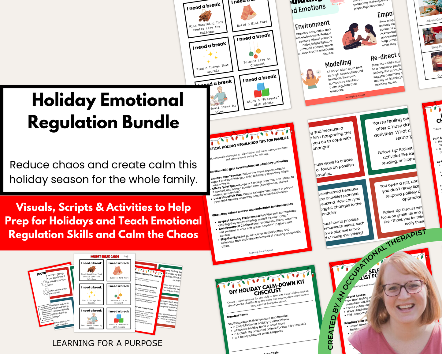 The Holiday Emotional Regulation Bundle