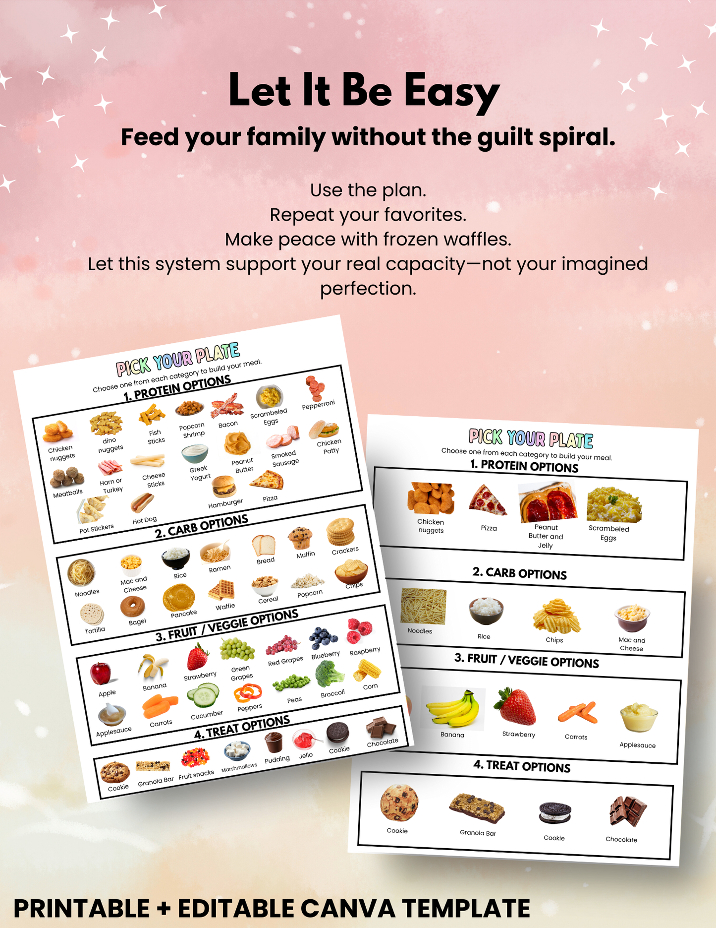 The Kind Mama Meal Planning System
