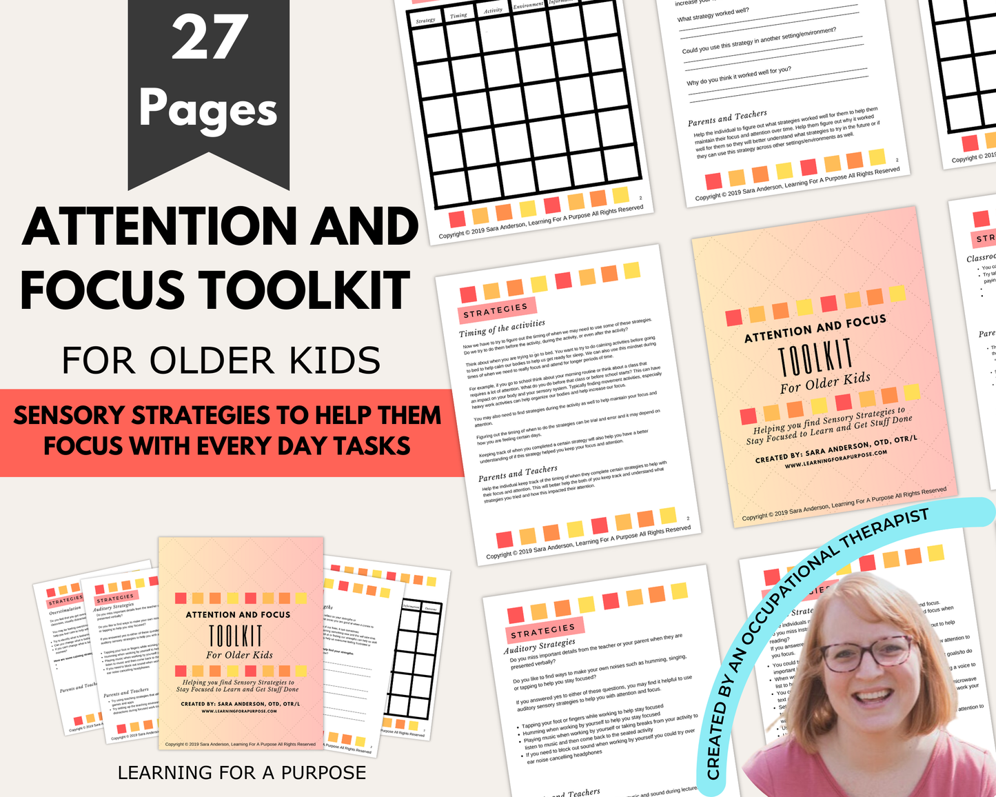 Attention and Focus Toolkit for Older Kids