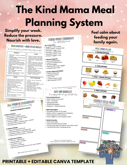 The Kind Mama Meal Planning System