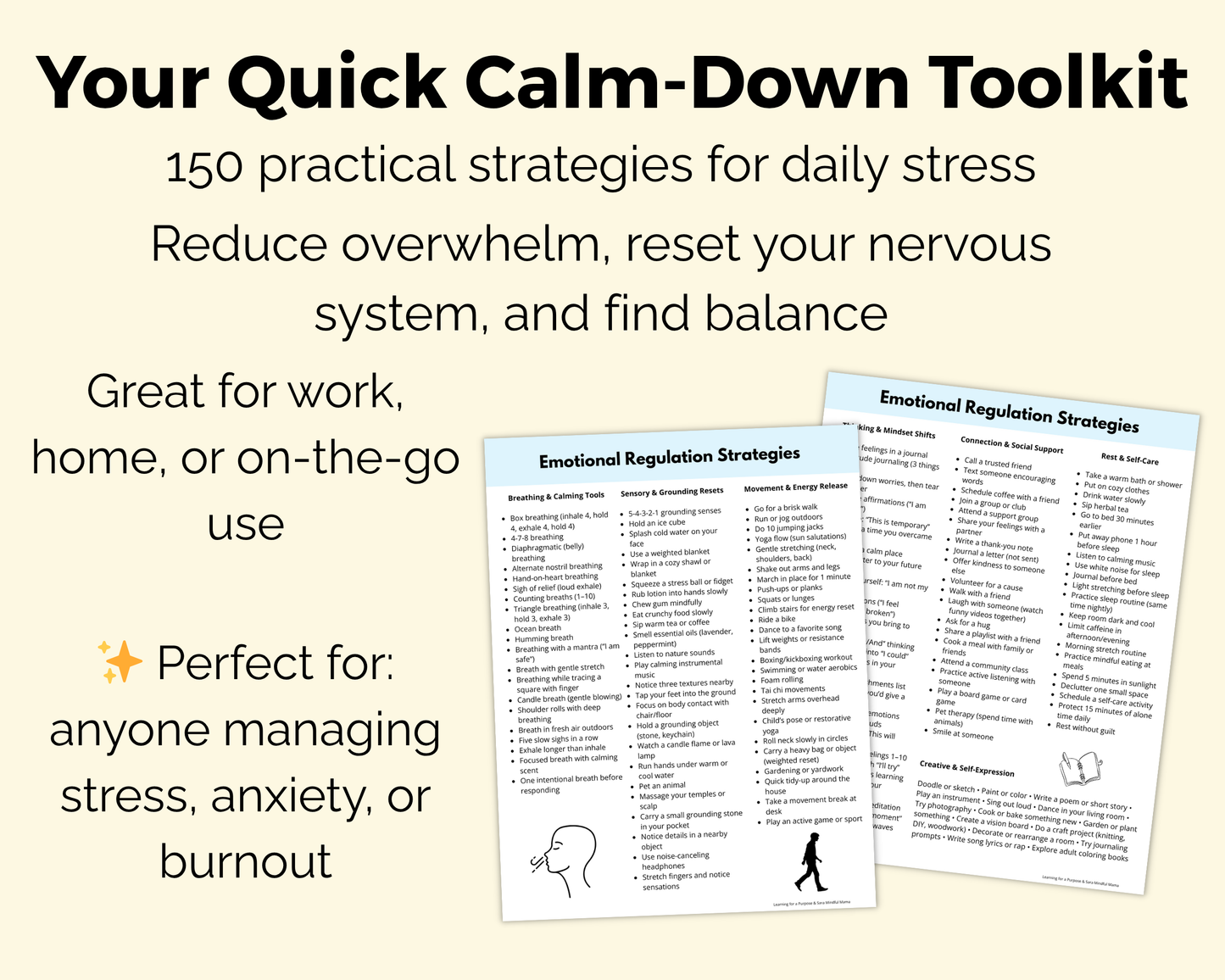 Emotional Regulation for Adults – Quick Reference Guide