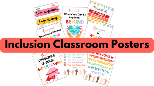 Inclusion Classroom Posters