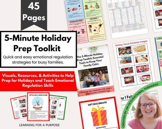 5-Minute Holiday Prep Toolkit to Help Teach Emotional Regulation Skills