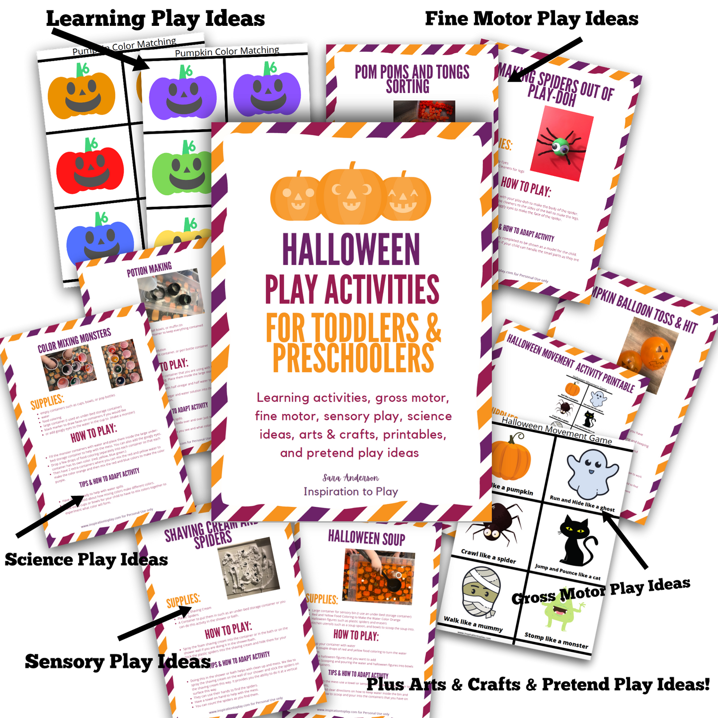 Halloween Play Activities for Toddlers and Preschoolers