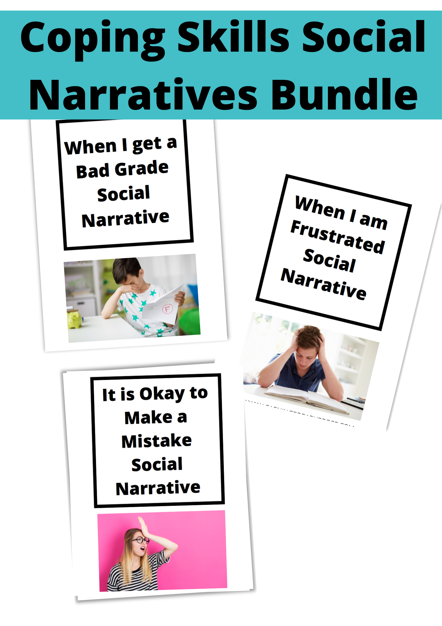 Functional Life Skills Printable Bundle Toolkit for Teens and Young Adults