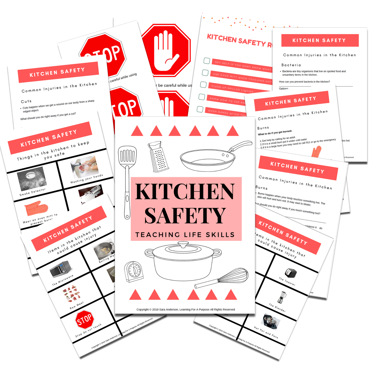 Kitchen Safety Worksheet