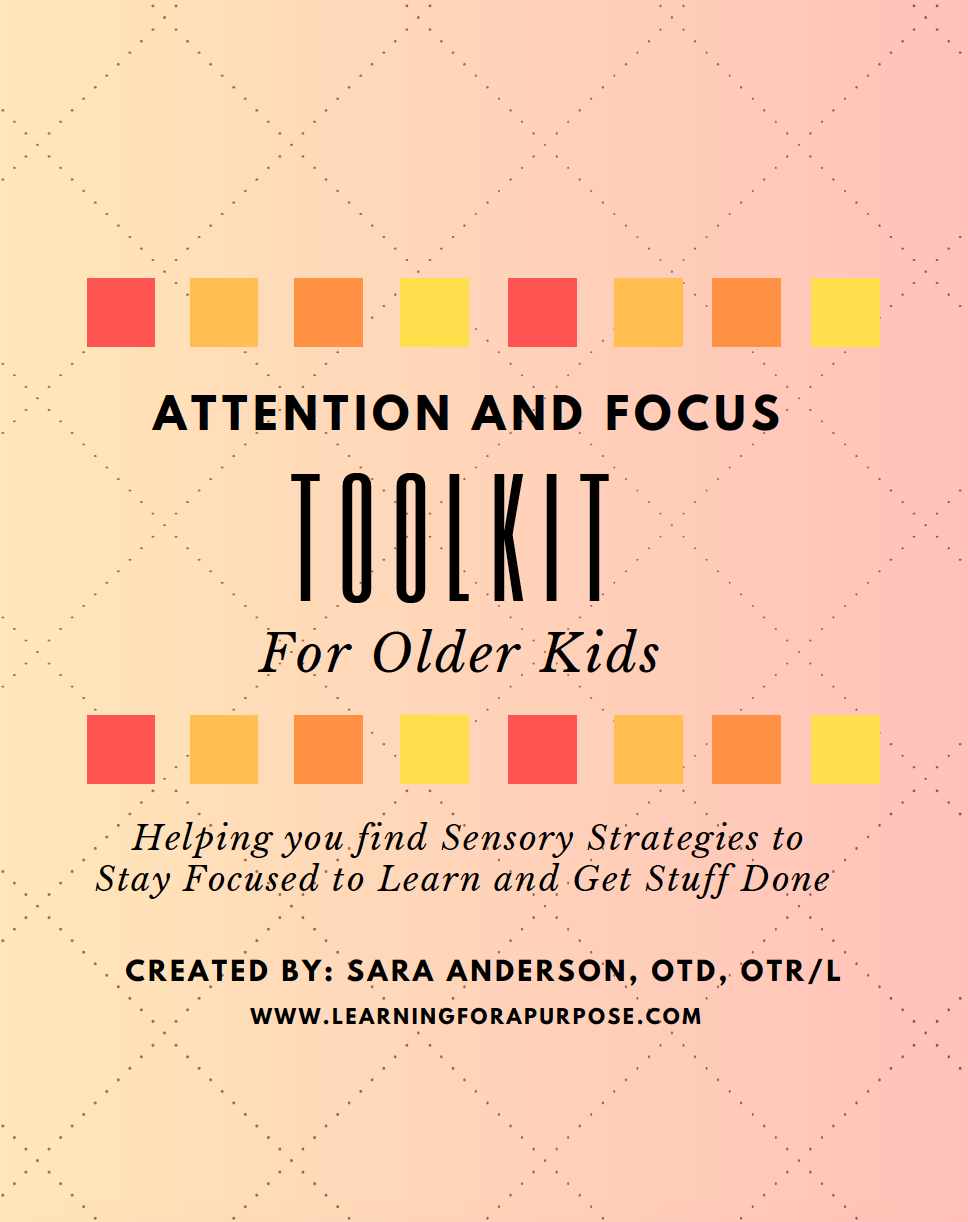 Attention and Focus Toolkit for Older Kids Cover Image