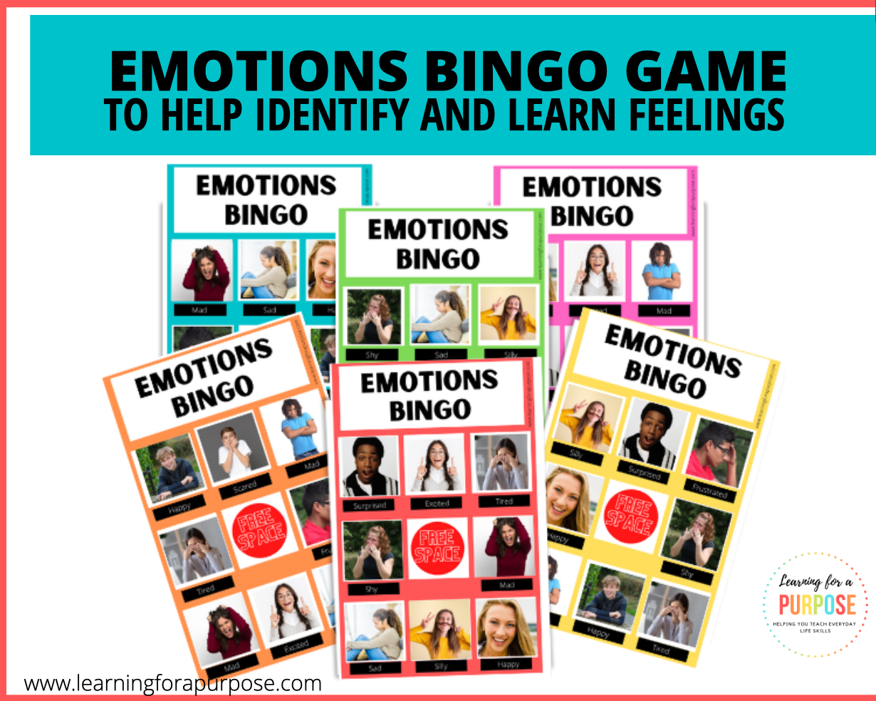 Emotions Bingo